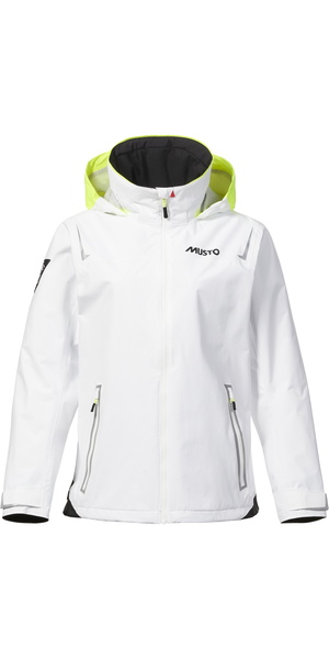 2025 Musto Womens BR1 Solent Sailing Jacket 82404 - White
